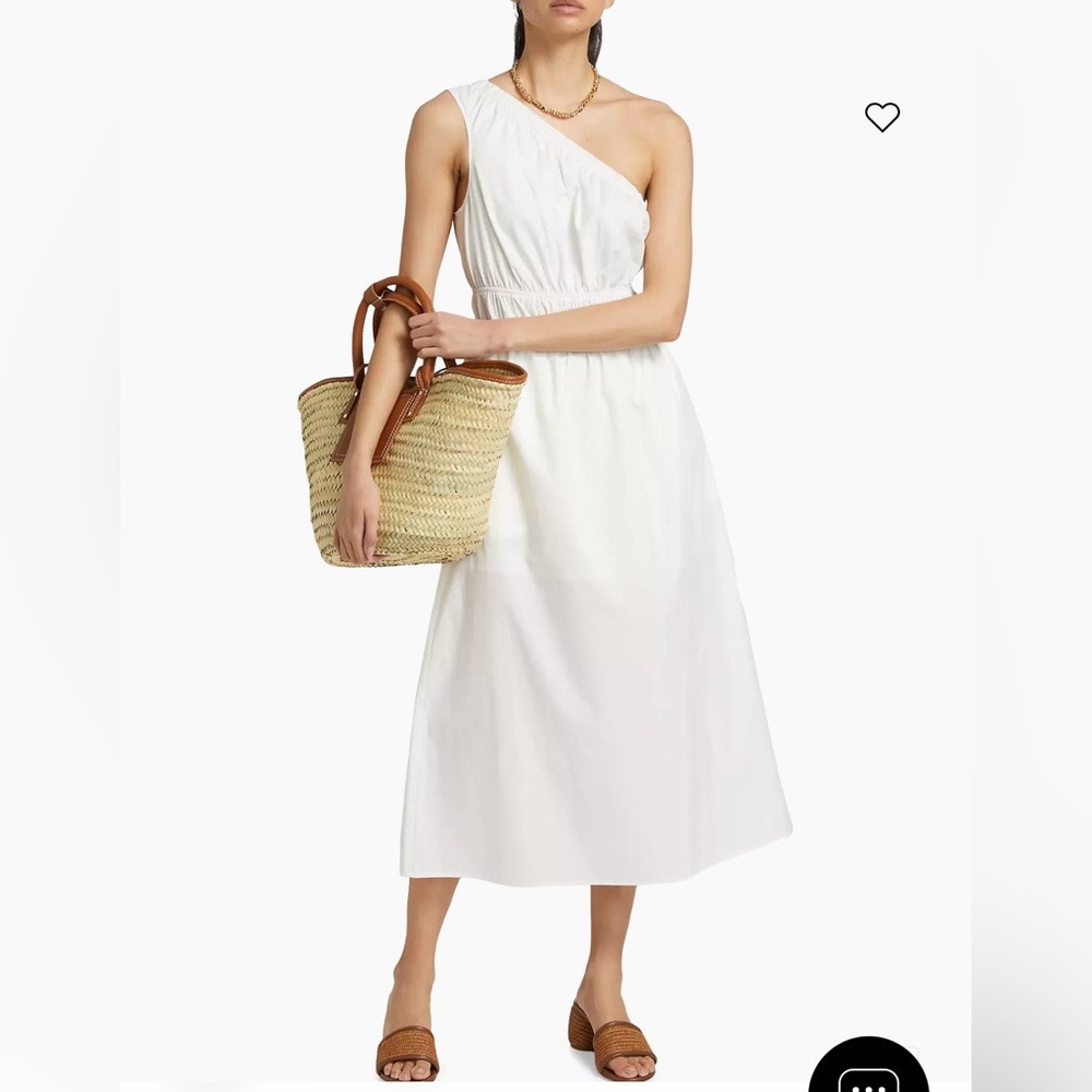 Rails Selani White One-Shoulder Dress - NWT
